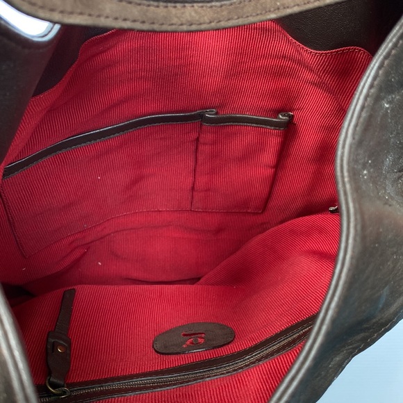 G Series Cole Haan brown leather bucket bag - Picture 9 of 10